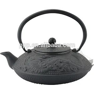 1.1LDragon shaped Cast Iron Tea Kettles