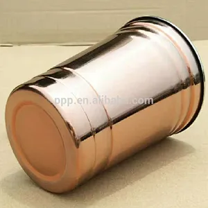 factory wholesale single wall stainless steel logo customized beer mug with electroplate/coffee mug