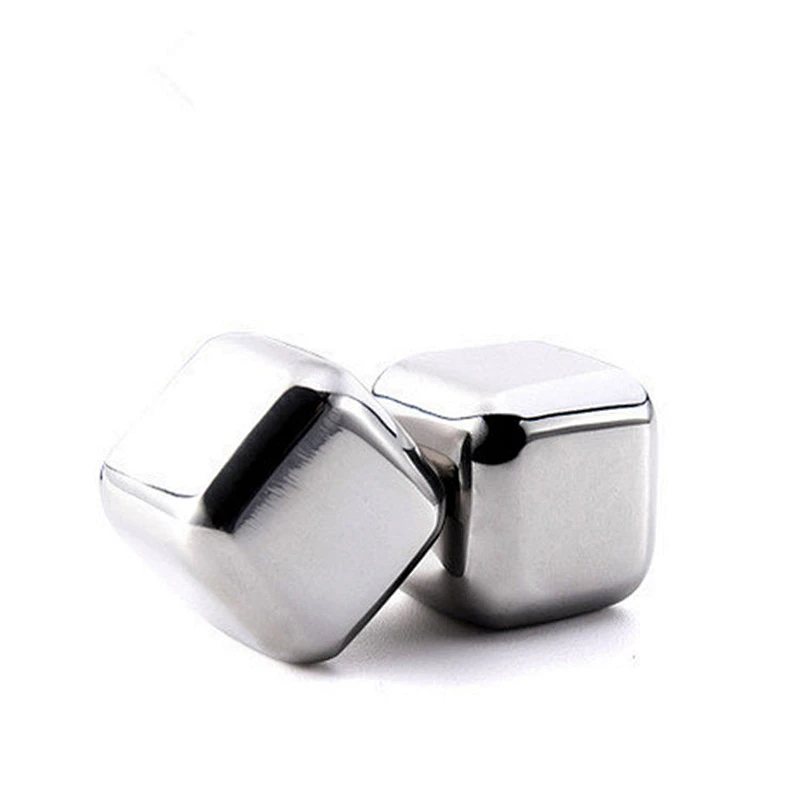 Hot sell stainless steel cocktail ice tartar reuseable whisky instant freeze ice cube