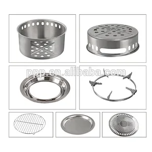 New Folding Stainless Steel BBQ Stove