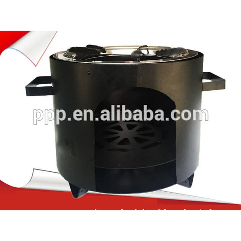 Stainless Steel Folding Camp Stove, Foldable Firewood Stove New