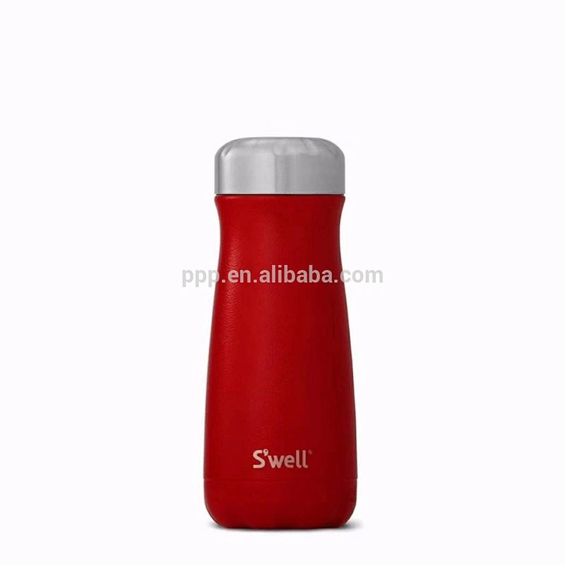 double wall stainless steel vacuum insulated water tumbler/mini cola shaped water bottle/logo customized