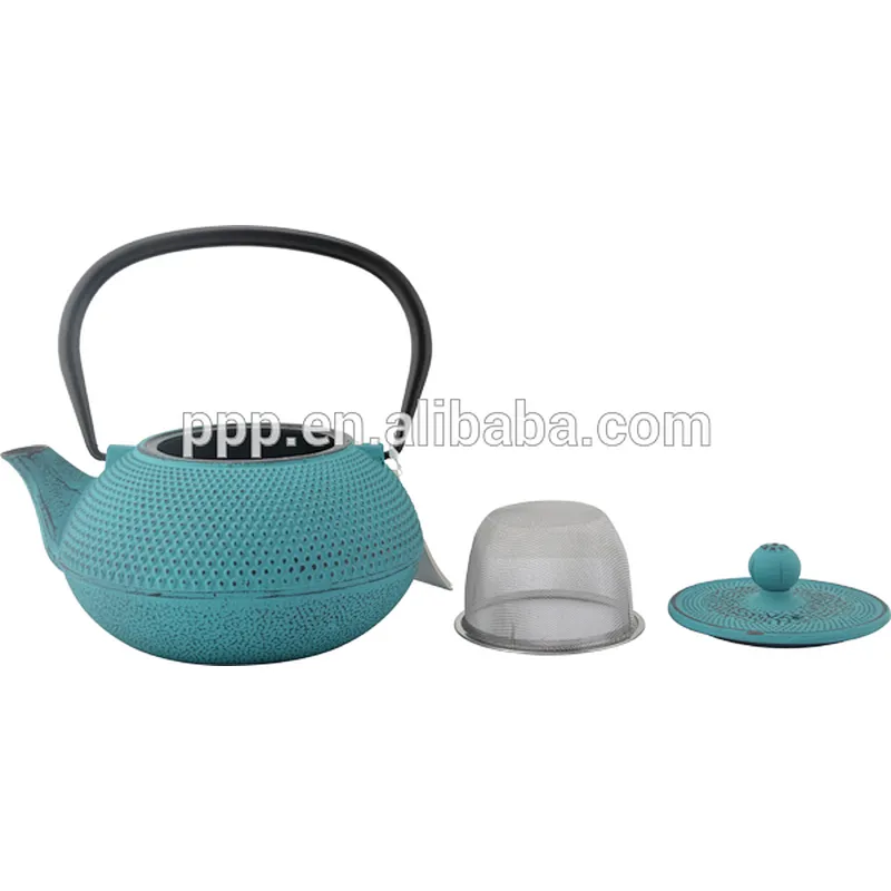 0.72L/ Tetsubin cast iron teapot Blue