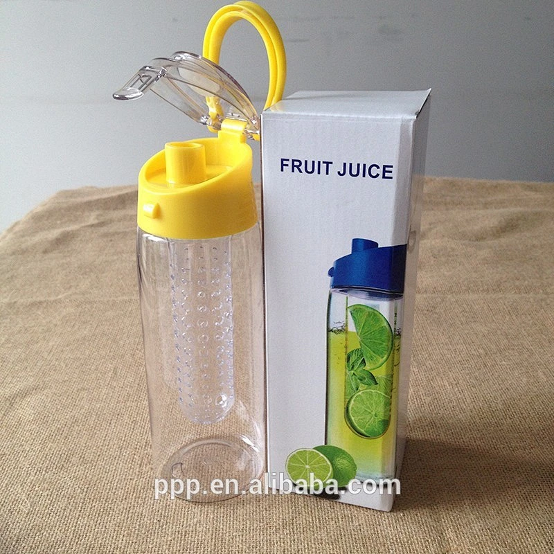 plastic water bottle with fruit infuser hot new products
