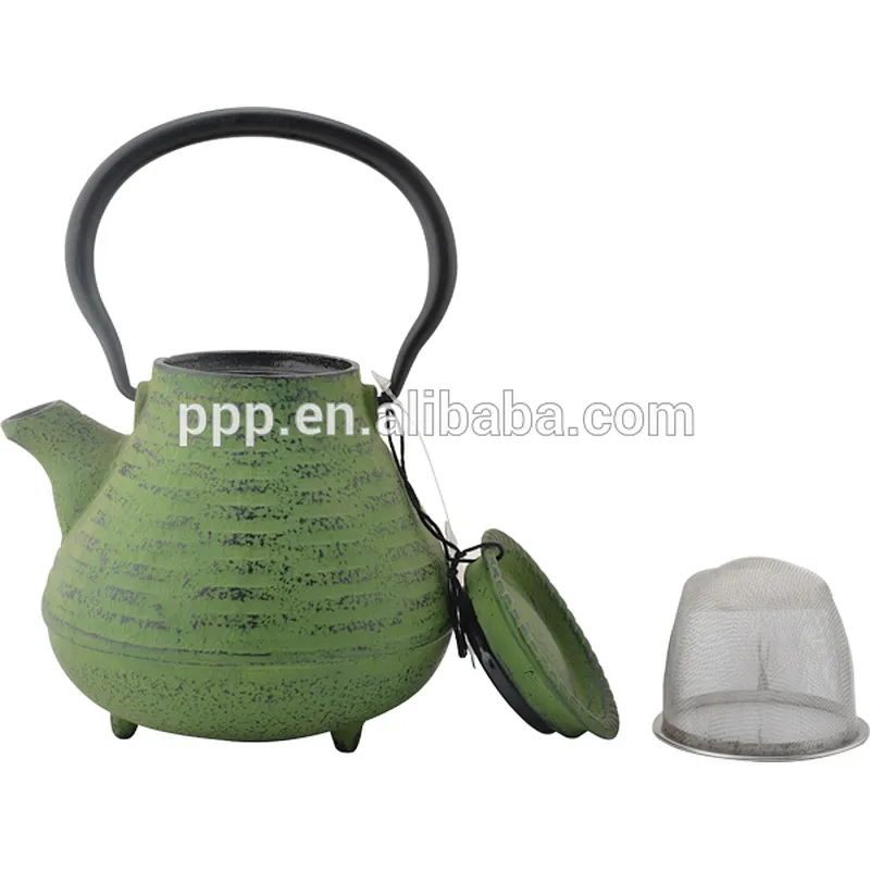 0.7L High Weave shaped Cast Iron Tea Kettles
