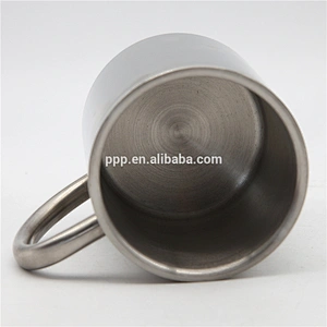 Double wall stainless steel eco-friendly kitchen accessories coffee mugs ice beer mugs with handle