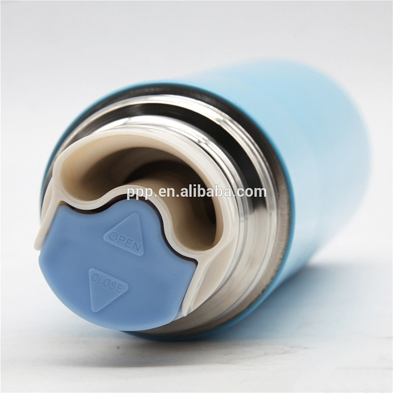 Double wall stainless steel heat transfer images vacuun flask with strap