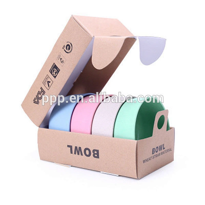 Environmental Friendly Wheat Straw Bowl Set Wholesale Colorful Round High Quality