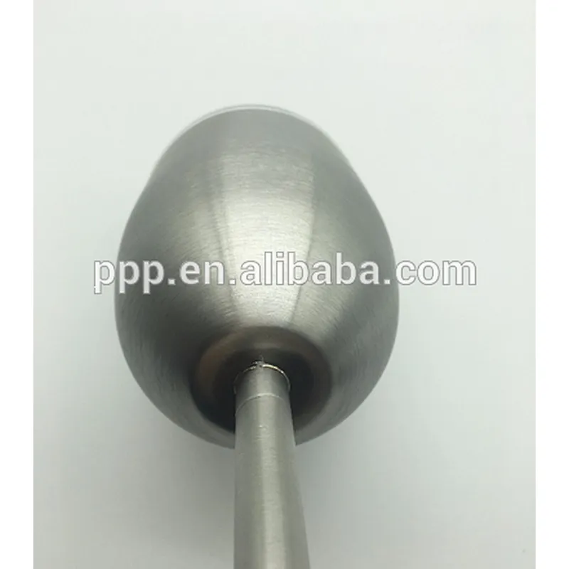 High quality doouble wall stainless steel stemmed wine glass with lid