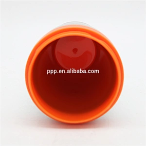 Fashion sublimation double wall inner plastic outer stainless steel travel mugs