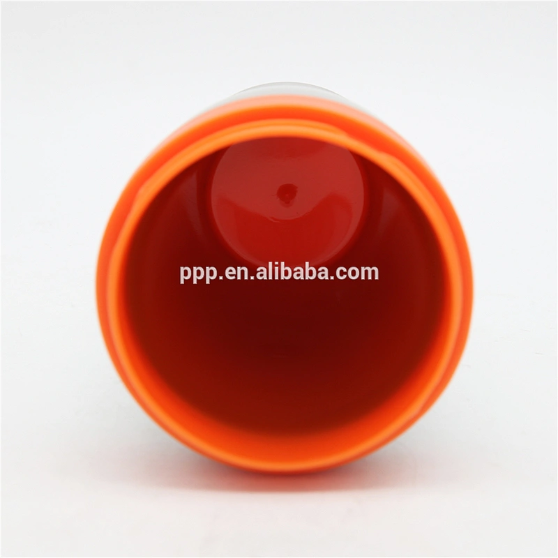 Fashion sublimation double wall inner plastic outer stainless steel travel mugs