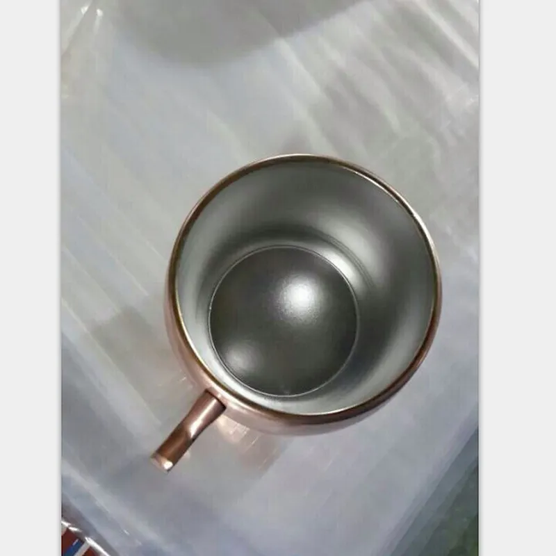 solid cooper mule mug