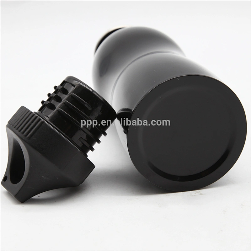 600ml single wall high quality stainless steel gourd shape logo customized sports water tumbler/100% leakproof/portable