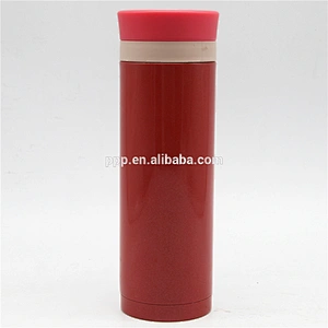 Double wall stainless steel cute style high quality vacuum water bottle