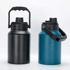 2.0L Super Large Capacity  Vacuum Insulated Hydro Water Bottle Flask with Handle Sports Outdoor Camping  Big  Thermal Bottle