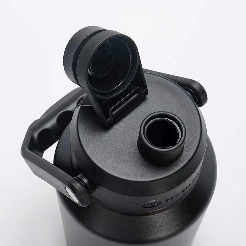 2.0L Super Large Capacity  Vacuum Insulated Hydro Water Bottle Flask with Handle Sports Outdoor Camping  Big  Thermal Bottle