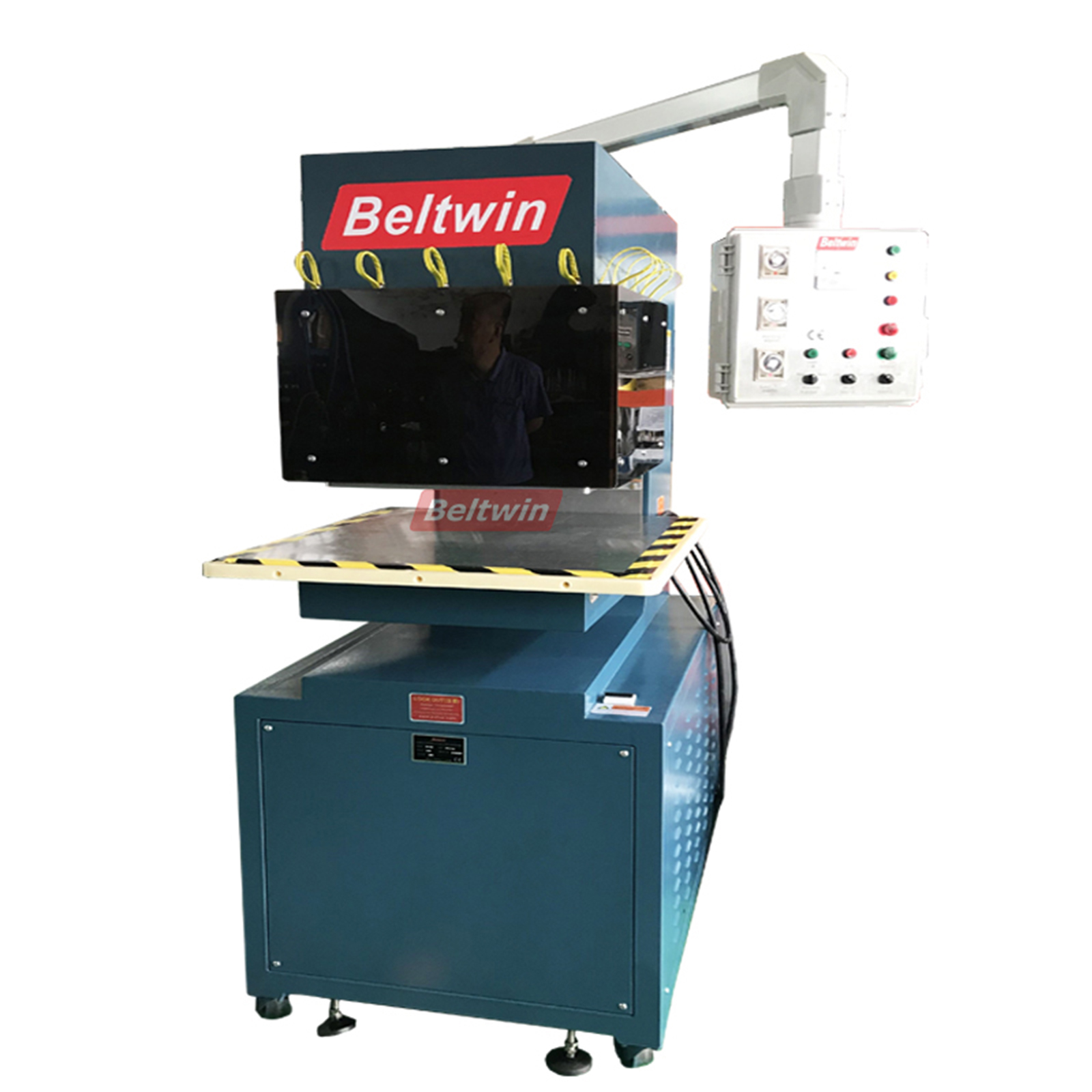 12KW High Frequency Belt Welding Machine for belt cleat, V Guide, sidewall
