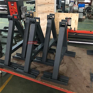 Soporte tipo A para rollo de cinta transportadora de PU de PVC