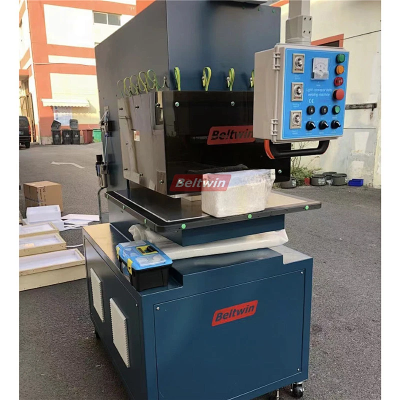 12KW High Frequency Belt Welding Machine for belt cleat, V Guide, sidewall
