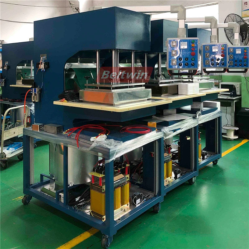 12KW High Frequency Belt Welding Machine for belt cleat, V Guide, sidewall