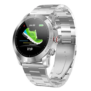 2019 new product S10 stainless steel sport business smart watch heart rate monitor IP68 waterproof wristwatch