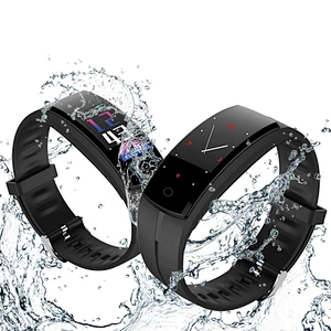 Waterproof QS100 Smart Bracelet Heart Rate Monitor Pulse Meter Fitness Tracker Bluetooth Sports Wristband