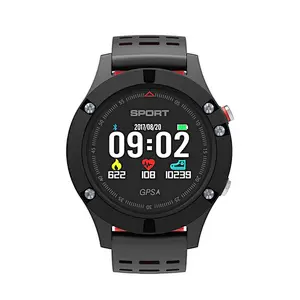 F7 GPS IP67 Waterproof Multi Sports Wrist Pedometer Heart Rating Tracker Smart Watch with Android and iOS