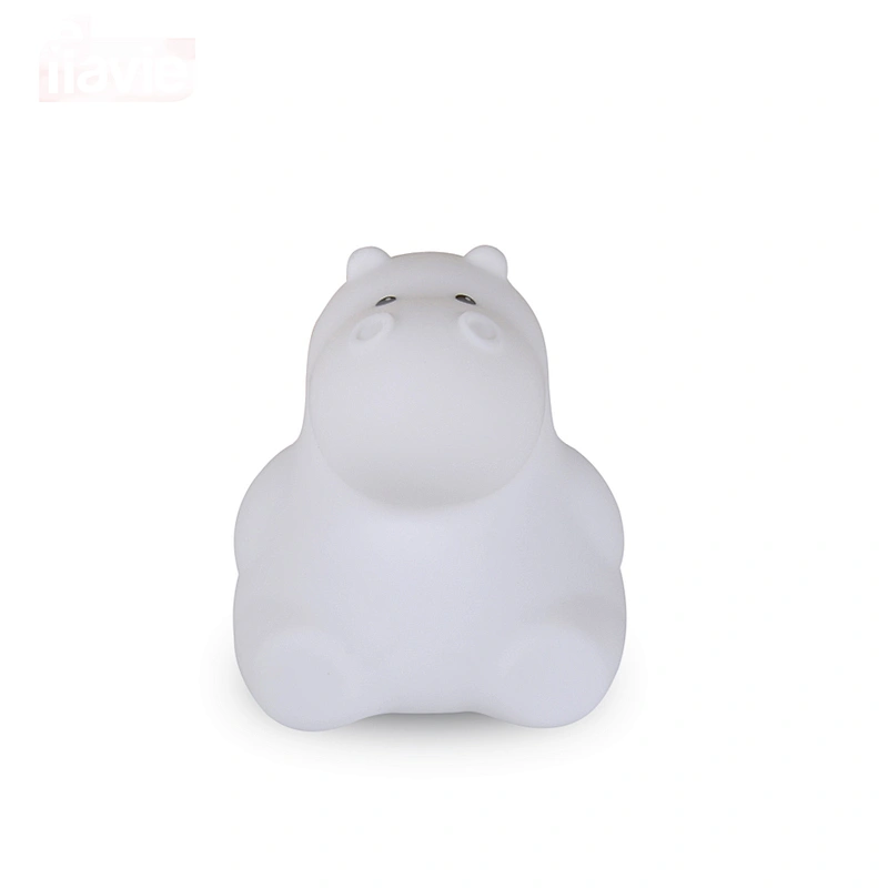 Creative led children's room small silicone night light for Christmas Gifts baby Bedroom night lamp