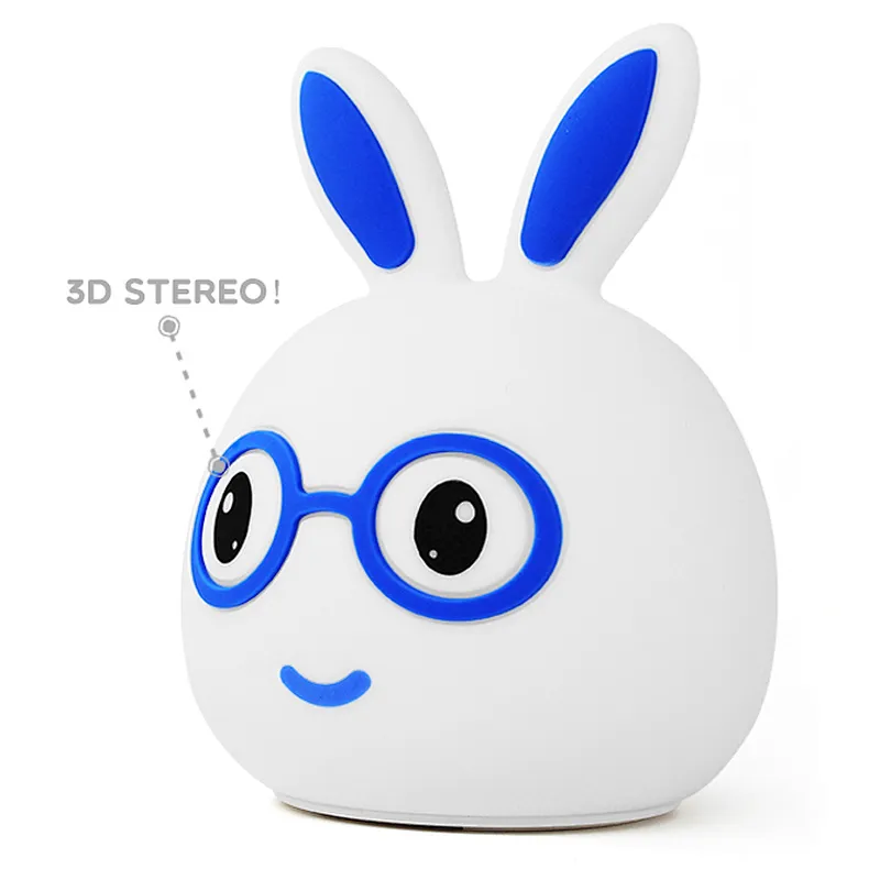 Mookey Shape 3D Glasses Rabbit Night Light LED Lamp