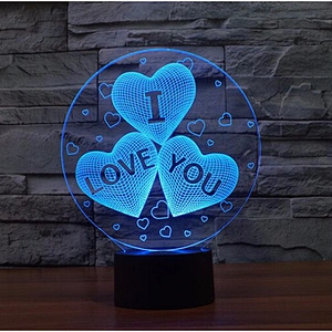 Children's room decoration lamp Baby room decoration 3d acrylic light