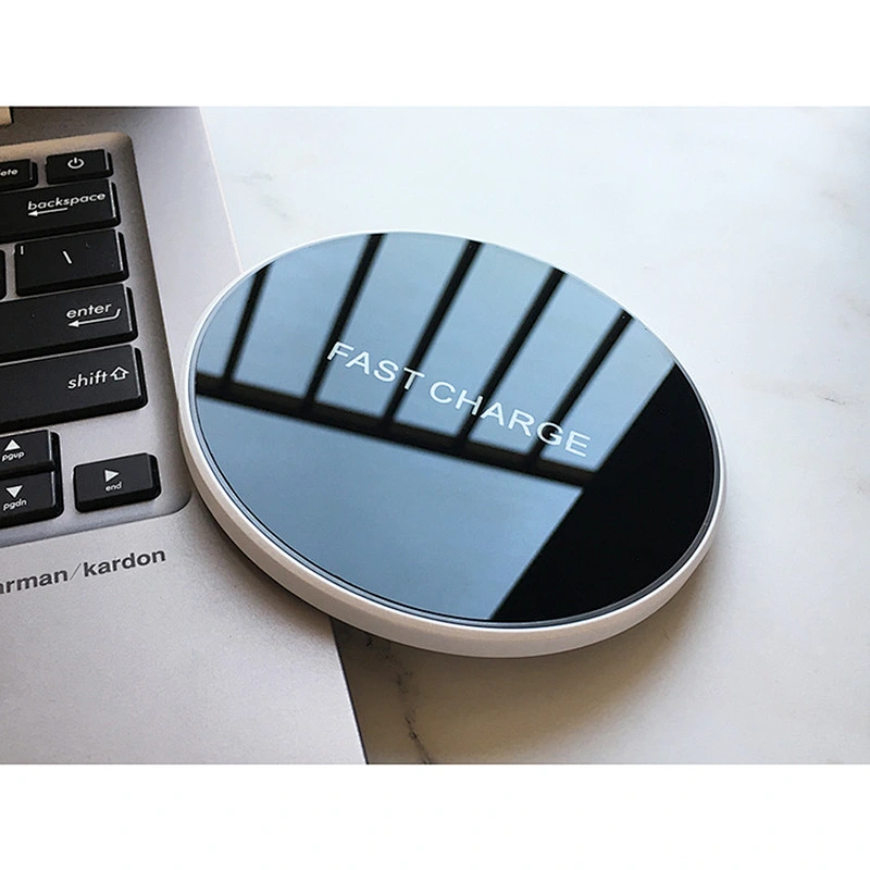 New Wireless Charging Po 10W Fast Charging Breathing Light IPHONE X Wireless Fast Charger