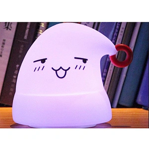 Hot Sale Products Cute Cap Silicone LED Night Lights
