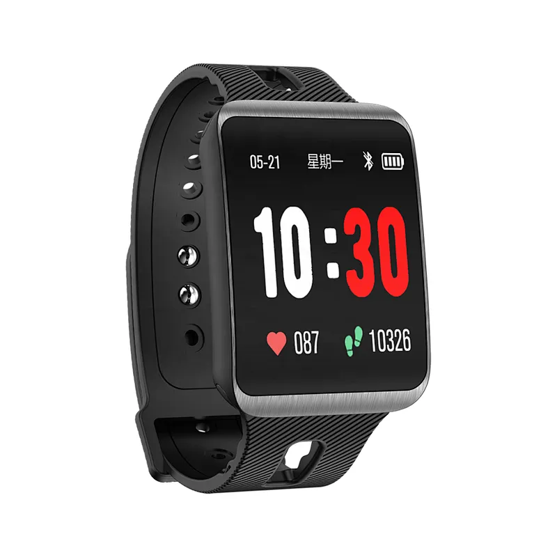 Custom Dial Multi-Sports Mode GT98 Smart Watch Waterproof IP67 Tracker Long Standby Replacible Strap Wristwatch
