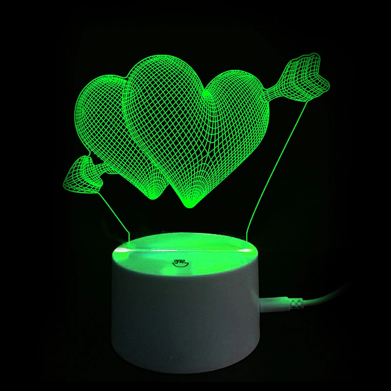 Colorful 3D Night Light Room Decoration for kids