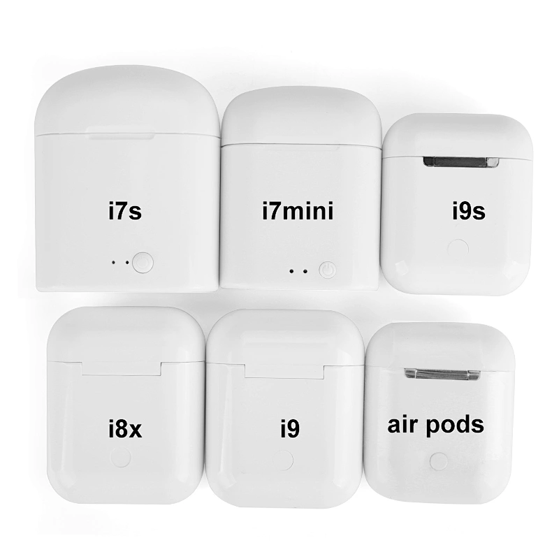 Best Price Stylish Model i9s Wireless BT Earphones in-ear With Microphone For Call