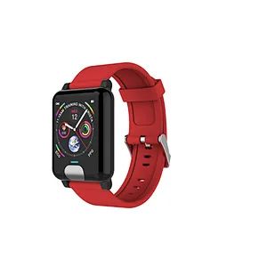 E04 ECG PPG Heart Rate Sleep Monitor smart watch IP67 Waterproof Blood Pressure smart bracelet