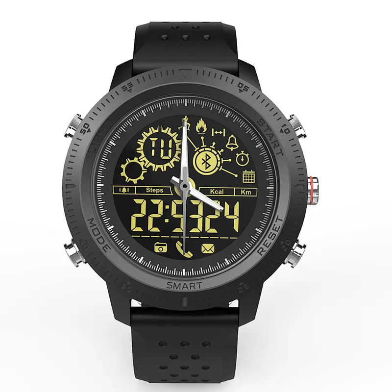 Luminous dial Blood Pressure Waterproof Fitness Tracker Heart Rate Monitor Smart watch for Android IOS