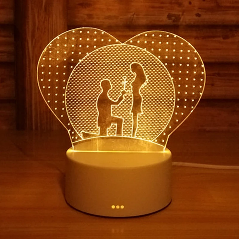 Hot Selling 2020 Amazon Popular 3D LED Night Light Acrylic Lamp