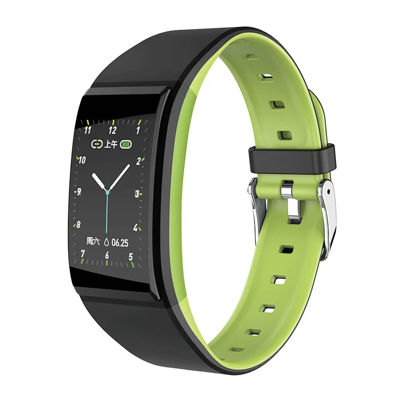 Fashion style IP67 waterproof wristband Heart rate alarm function blood pressure monitoring smart bracelet B86