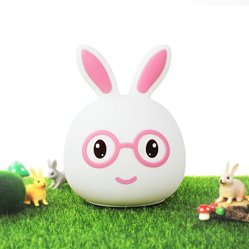 Mookey Shape 3D Glasses Rabbit Night Light LED Lamp