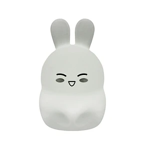 Silicone Bunny Rechargeable Led Night Light Creative children Christmas gift night light