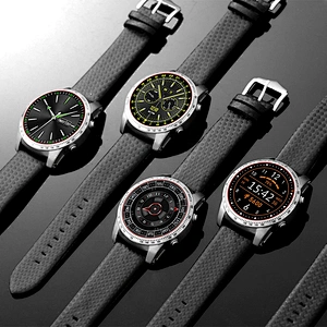 KW99 SIM WIFI Phone GPS Heart Rate Monitor Sport Activity Tracker Colmi Smart Watch Round
