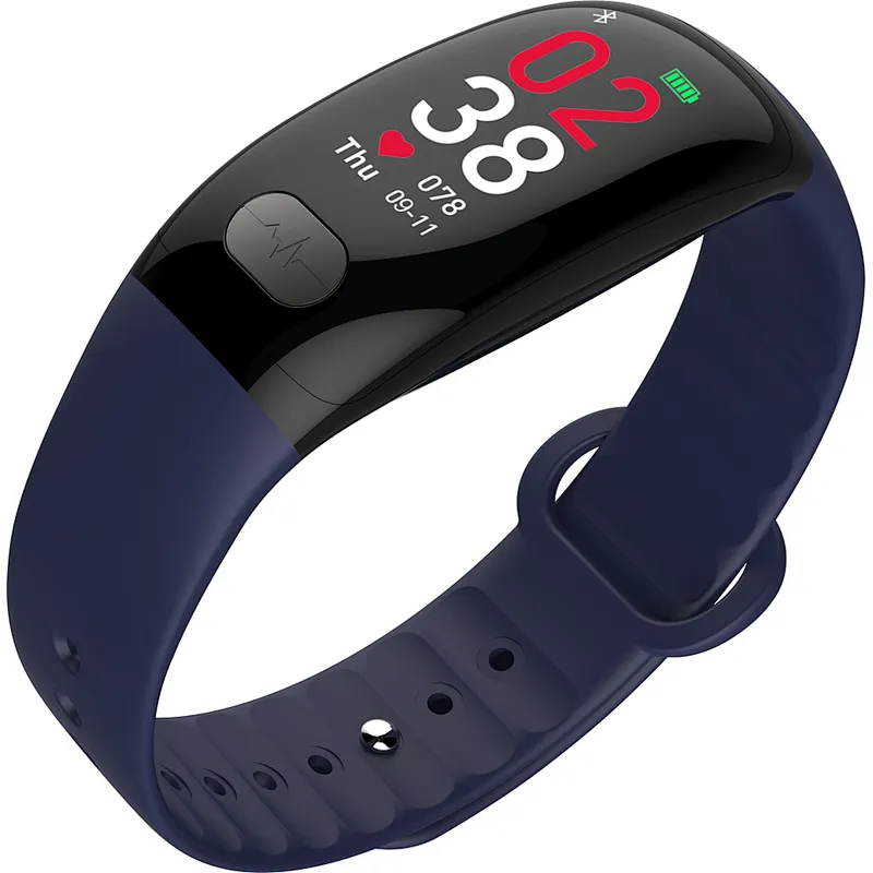 Best 2019 Design B51 Smart Wristband PPG+ECG Monitor Smart Bracelet User Manual IP67 Waterproof Fitness Track Wristband with SDK