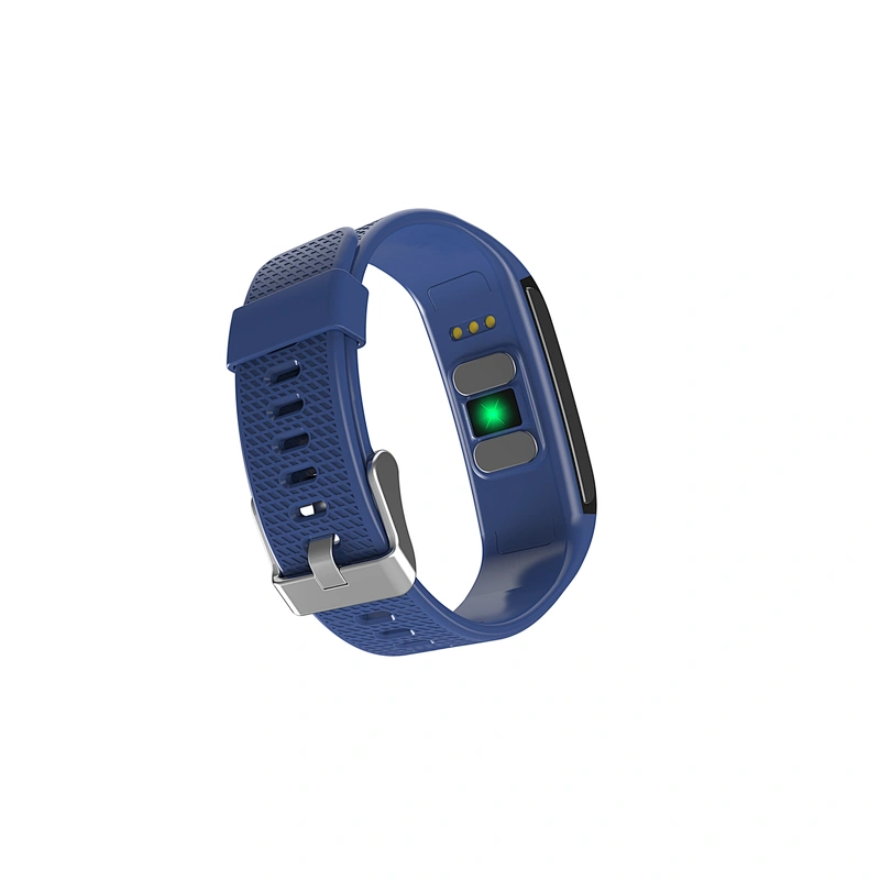 2019 high quality ECG+PPG monitor smart bracelet sports pedometer IP67 waterproof smartband with shake photos