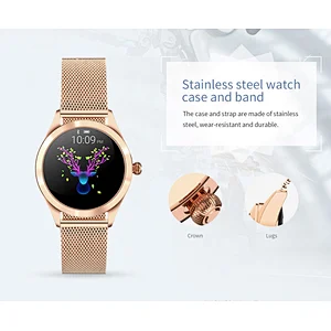 IP68 Rank Waterproof Link To Health Multi-Function Measure Heart Rate and Blood Pressure, Smart Watch IOS/Android