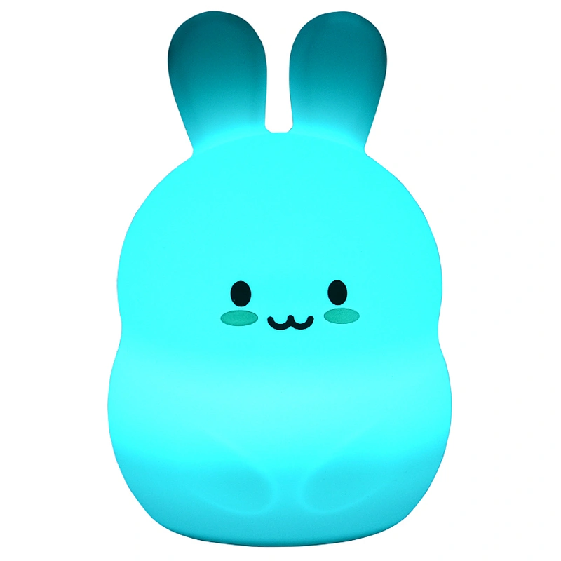 Animal Silicone 3D LED Lights Kid Nursery Bedroom Night Lite Colorful Table Night Lamp