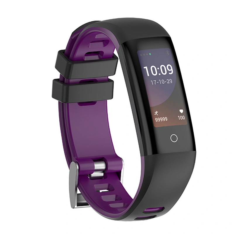 2019 Fashion Style Full HD color IPS screen heart rate and blood pressure monitoring smart waterproof bracelet