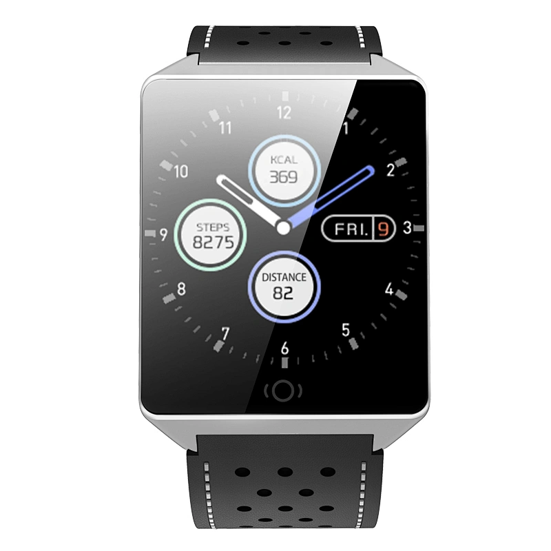 2019 best selling ck19 relojes intelligent Bluetooth smart sport watch leather strap magnetic charging waterproof smart bracelet