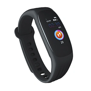 2019 new product sx6 color screen touch hang ring smartband IP67 waterproof blood pressure monitor sport step smart bracelet