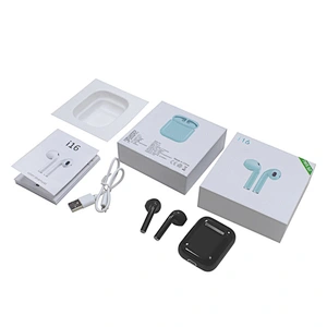i16 TWS Mini  Bluetooth 5.0 Earphone Wireless Earbuds Ear Touch pod with  Magnetic Charging Box PK i10 i11 i12